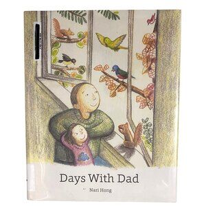 Days with Dad Hardcover Nari‎ Hong Wheelchair Mobility Disability Family Korean